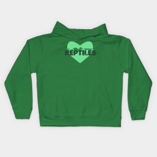 ♥ Reptiles Kids Hoodie